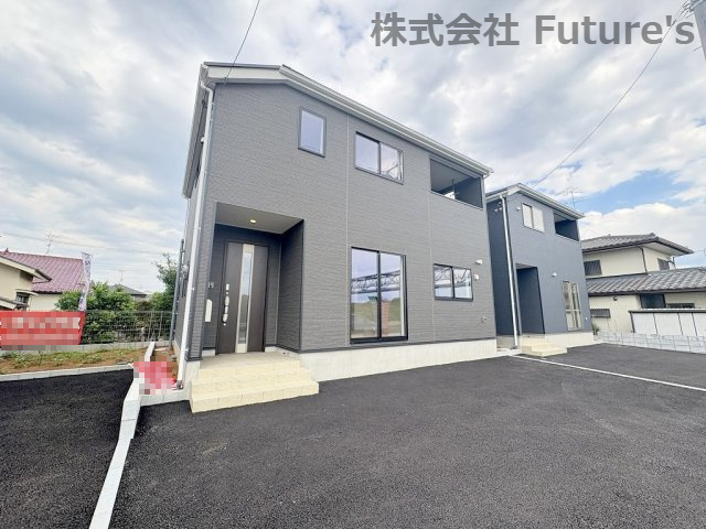 吉川市吉川2丁目　新築戸建　全3棟　2号棟の外観|2025年3月築の新築分譲住宅