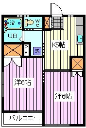 栄和ホームタウンの間取り