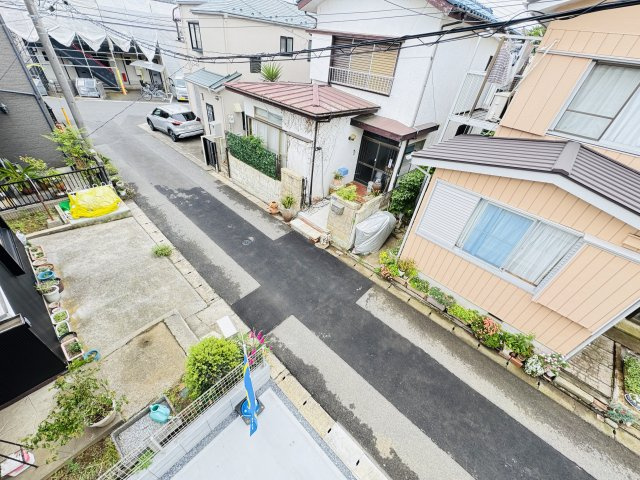 松戸市五香西３丁目新築戸建（五香西３丁目24-1期）の展望|バルコニーより道路側眺望