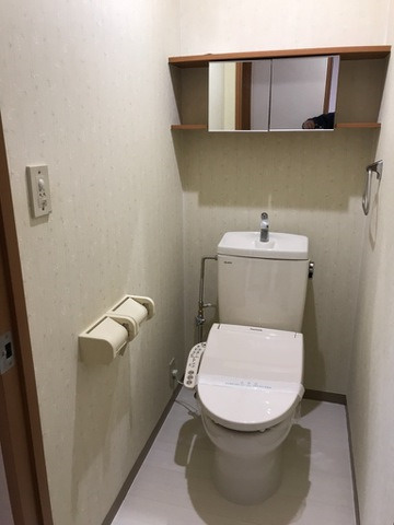 グリーンラティール【10,000円キャッシュバック対象物件】のトイレ|落ち着いた色調のトイレです