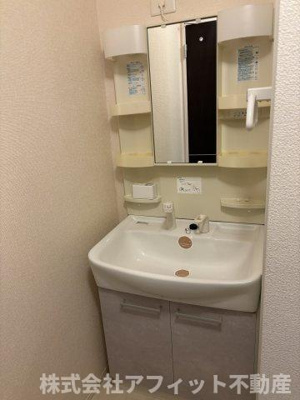 【洗面所】 | ボヌール千田 A棟 | 洗髪洗面化粧台