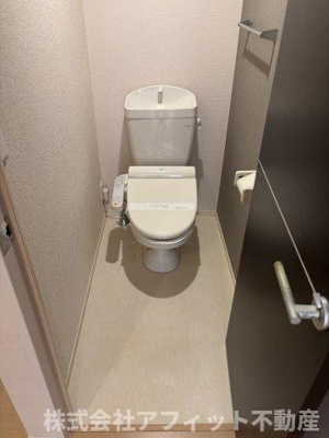 【トイレ】 | ボヌール千田 A棟 | 温水洗浄暖房便座