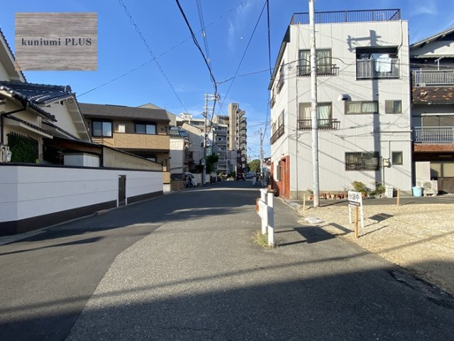大阪市住吉区長居東1丁目の前面道路含む現地写真