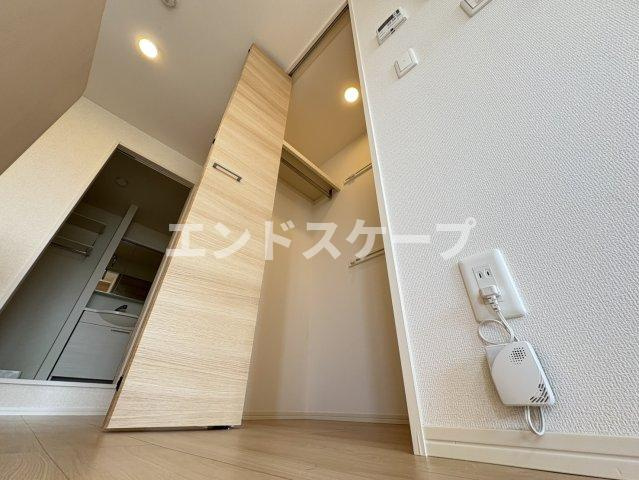 セジュール赤城Ｃの収納|高崎、前橋のお部屋探しはエンドスケープまで！お客様の理想お聞かせ下さい♪