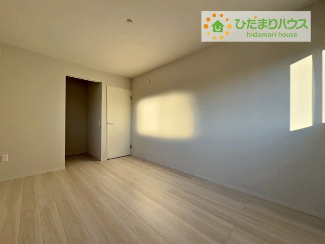 ひたちなか市中根12期　新築戸建の寝室|白を基調とした開放感あふれるルームデザイン(^^)