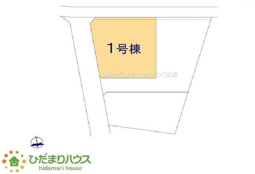 ひたちなか市稲田4期　新築戸建　1号棟の外観|人気の平屋物件です♪