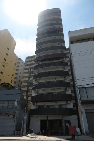 ラシュレエグゼ夕陽丘の外観