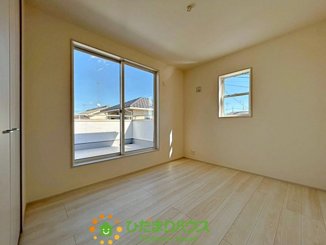 久喜栗橋東　新築一戸建て　02　リーブルガーデンの洋室|5.75帖のお部屋です！