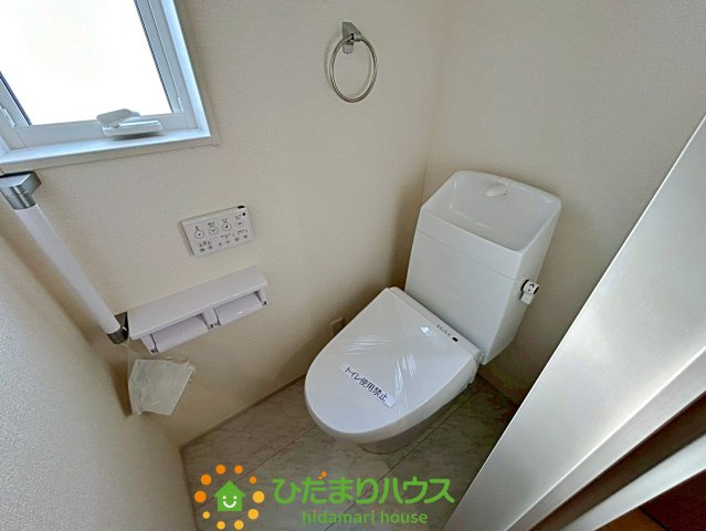 久喜栗橋東　新築一戸建て　02　リーブルガーデンのトイレ|2階にもトイレございます！