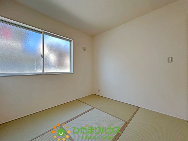 久喜栗橋東　新築一戸建て　03　リーブルガーデンの和室|4.5帖の和室です！