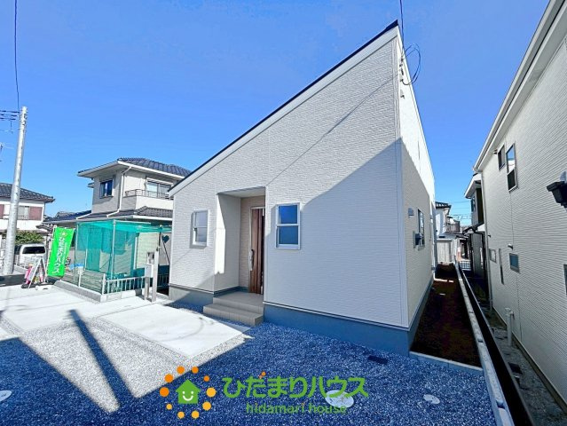 久喜栗橋東　新築一戸建て　03　リーブルガーデンの外観|スタイリッシュです！