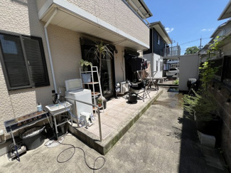 【庭】 | ◇庭付◇並列２台◇カーポート◇鹿沼市三幸町 売戸建 | リビング掃き出し窓からテラスに直通♪