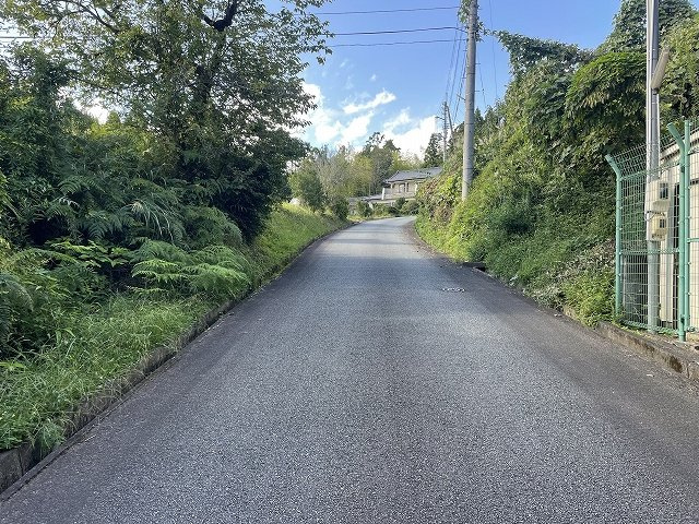 大久町大久字板木沢　自然豊か　海竜の里公園近く　高台　★　売地の周辺|幹線道路から現地に行くまでの道