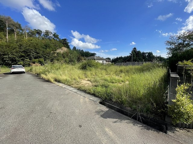 大久町大久字板木沢　自然豊か　海竜の里公園近く　高台　★　売地の外観
