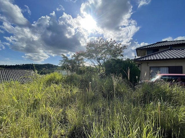 大久町大久字板木沢　自然豊か　海竜の里公園近く　高台　★　売地の周辺|敷地内部から南西方向