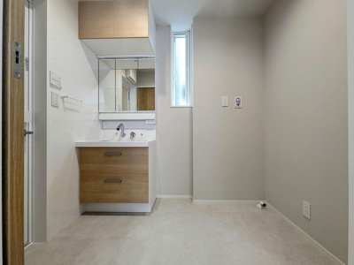 【脱衣所】 | 沖田町　エクリュ　③号棟 | 洗面脱衣所