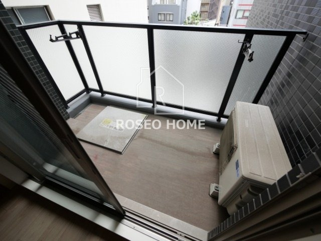 CAVANA梅田北のバルコニー