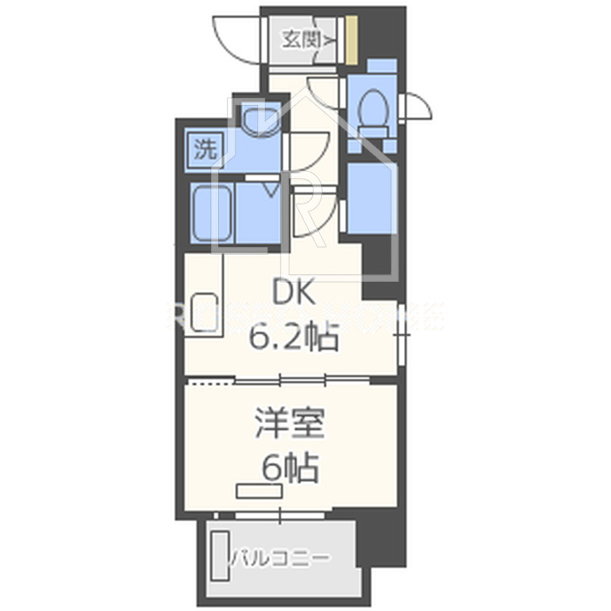 CAVANA梅田北の間取り