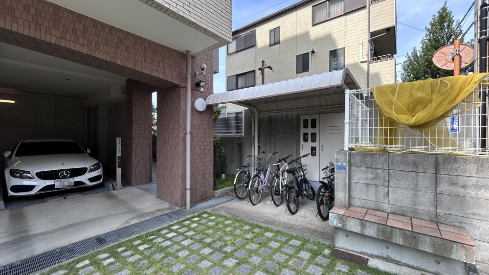 セレッソコート甲南山手のその他共用部分|機械式の駐車場です