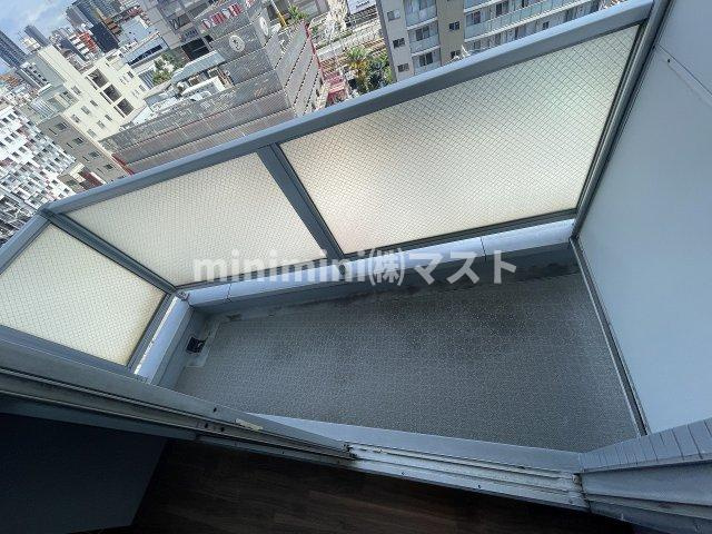 阿倍野物語のバルコニー