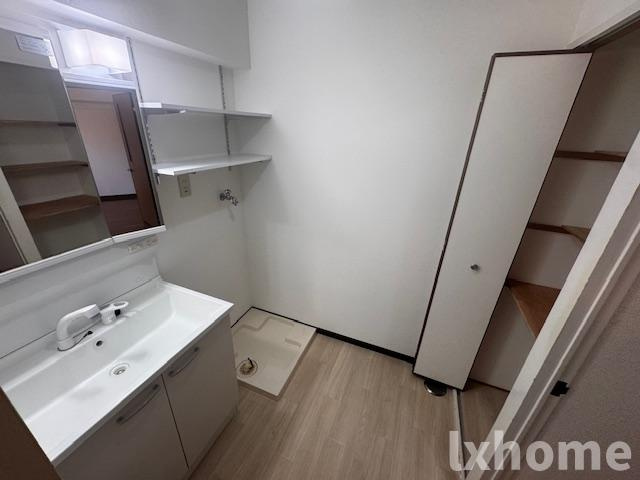 フェルザ南茨木の洗面所|コンパクトで使いやすい洗面所