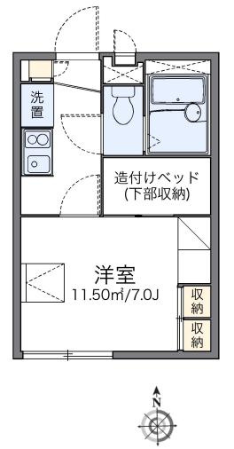 【間取り】 | レオパレスコーポリッチⅡ