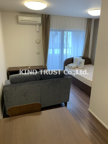 パークアクシス梅田の居間・リビング|過ごしやすい室内です