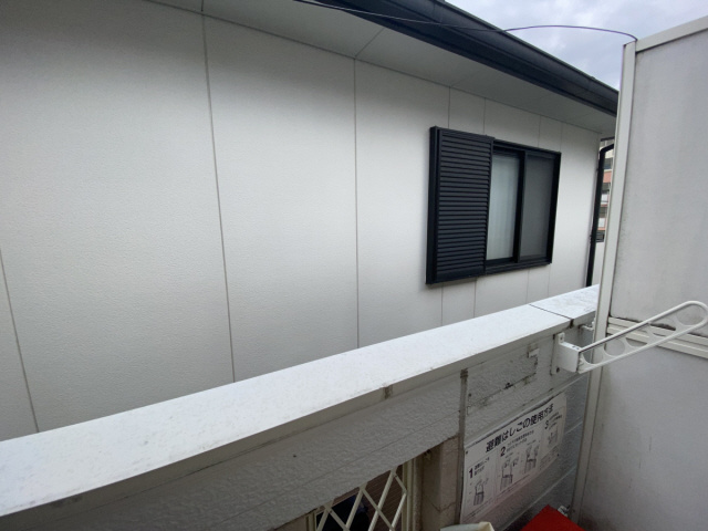 ワコーレ城内のバルコニー