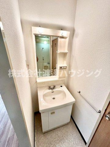 桑原ハイツの洗面所