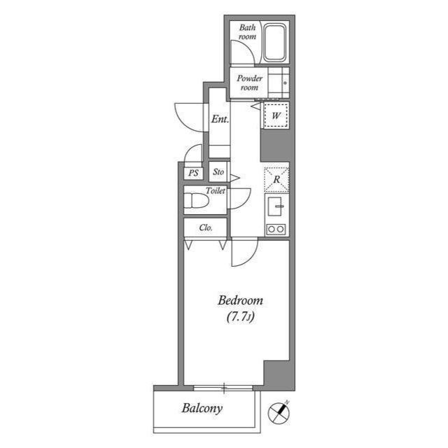 ブロード東灘深江駅前レジデンスの間取り