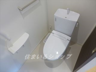 広島市安佐北区可部南１丁目のアパートのトイレ|シャワートイレ