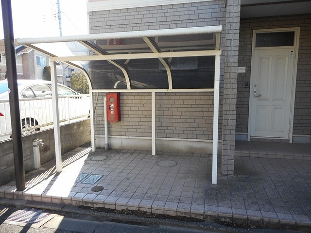 サンクタス大東のその他共用部分|屋根付き駐輪場