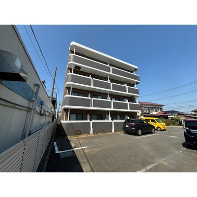 【外観】 | 西北から建物全景(２Ｆ以上)