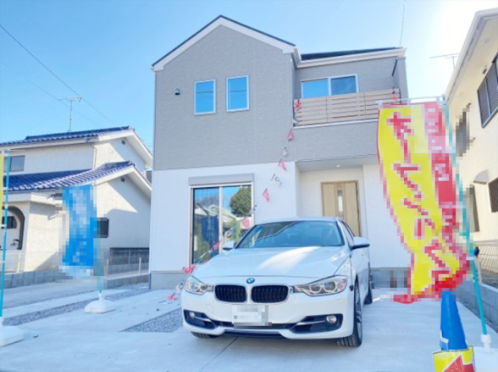 祝　成約済み　八王子市　長沼町　新築戸建て　６期の外観|～仲介手数料無料☆八王子ひなた不動産～八王子市長沼町　新築戸建て