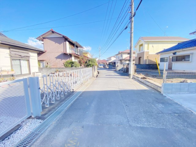 祝　成約済み　八王子市　長沼町　新築戸建て　６期の前面道路含む現地写真|～仲介手数料無料☆八王子ひなた不動産～八王子市長沼町　新築戸建て