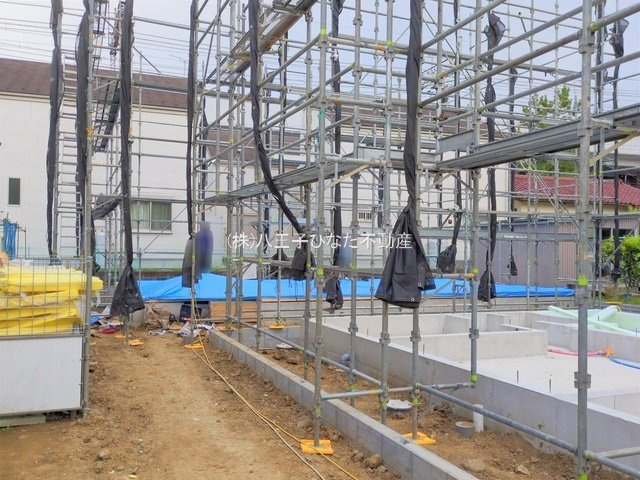 祝　成約済み　八王子市　長沼町　新築戸建て　６期の外観|～仲介手数料無料☆八王子ひなた不動産～八王子市長沼町　新築戸建て