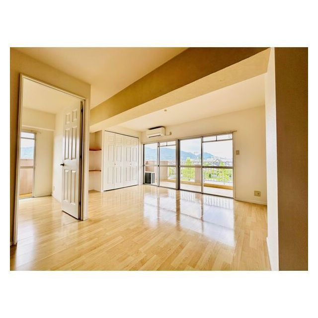 長良パークマンションの居間・リビング