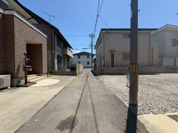 和歌山市土佐町3丁目　土地の前面道路含む現地写真