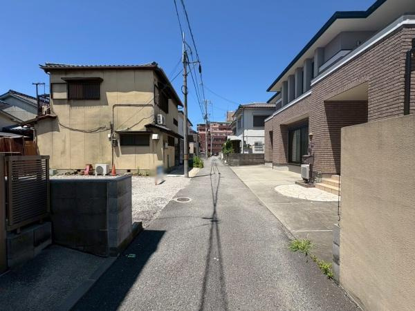 和歌山市土佐町3丁目　土地の前面道路含む現地写真