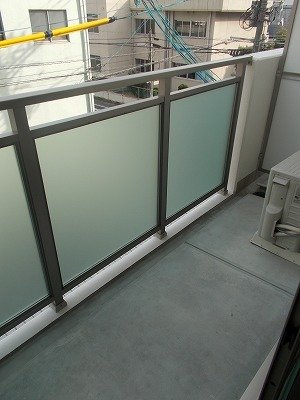 プラステ東島田のバルコニー