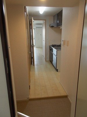 プラステ東島田の玄関