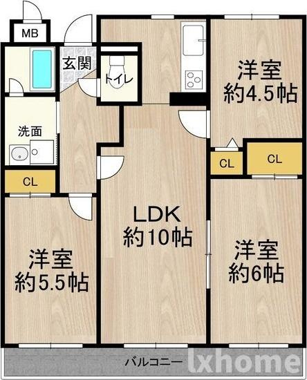 マンション・フォルツーナの間取り