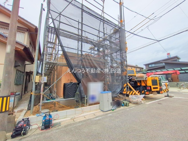 リナージュ幡野町24-1期の前面道路含む現地写真