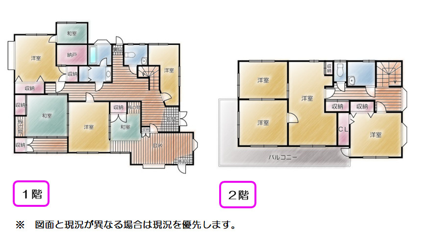売中古戸建　駿東郡長泉町下長窪の間取り|間取りです。
