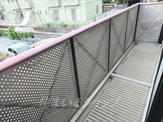 エモーション　Ｂ棟のバルコニー