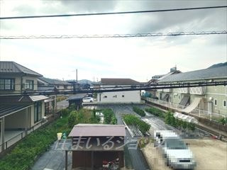 エモーション　Ｂ棟の展望|募集のお部屋（201号室）からの眺望です！