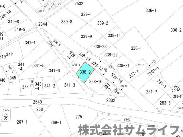 【土地図】 | 庄司県道そば土地