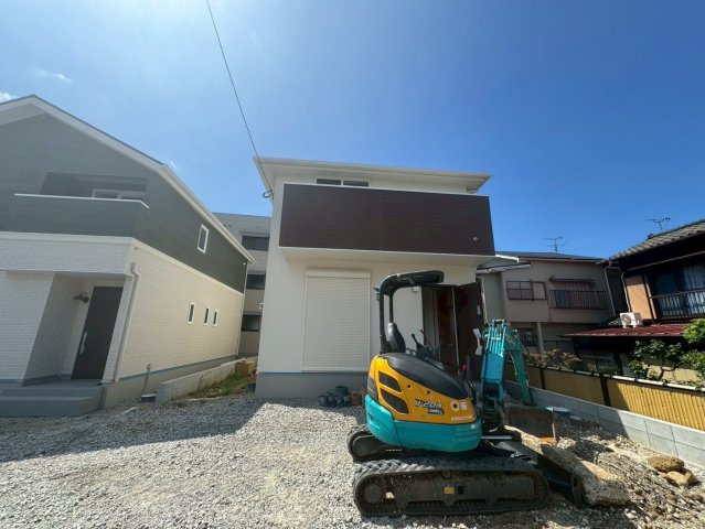 SUN COURT－サンコートー小倉北区中井３丁目【小倉北区　新築戸建て】の外観|現地撮影　2025,8,22　SUN COURT－サンコートー小倉北区中井３丁目【小倉北区　新築戸建て】