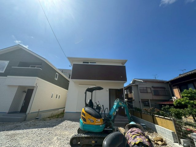 SUN COURT－サンコートー小倉北区中井３丁目【小倉北区　新築戸建て】の外観|現地撮影　2025,8,22　SUN COURT－サンコートー小倉北区中井３丁目【小倉北区　新築戸建て】