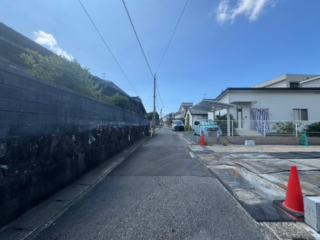 SUN COURT－サンコートー小倉北区中井３丁目【小倉北区　新築戸建て】の前面道路含む現地写真|現地撮影　2025,8,22　SUN COURT－サンコートー小倉北区中井３丁目【小倉北区　新築戸建て】